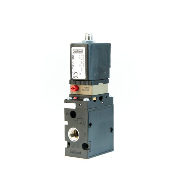Burkert 6518 3/2 Solenoid Valve 24V DC - 132457