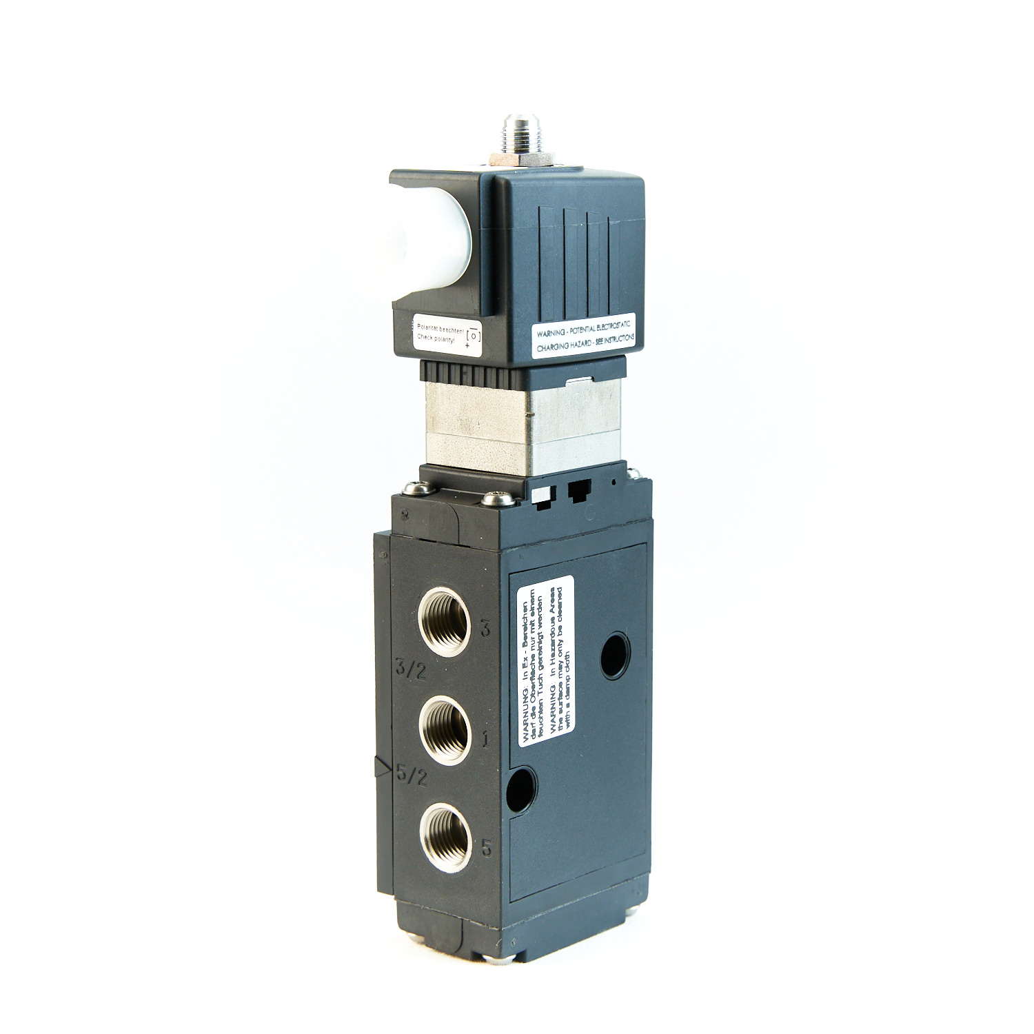 What is a pneumatic solenoid valve?