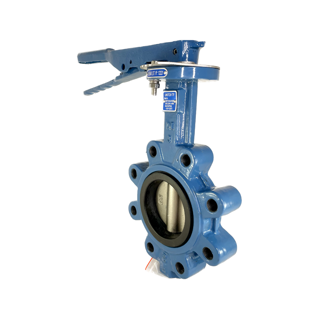 EPDM Lugged Valve with Cast Iron Lever BM Engineering