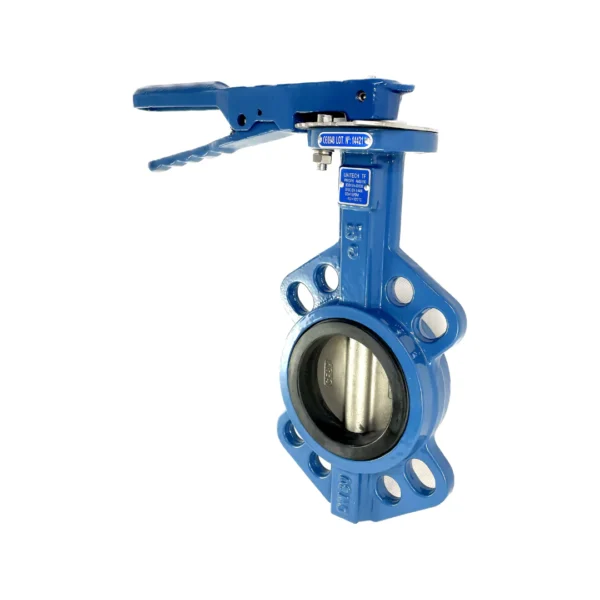 NBR Wafer Butterfly Valve with Cast Iron Lever