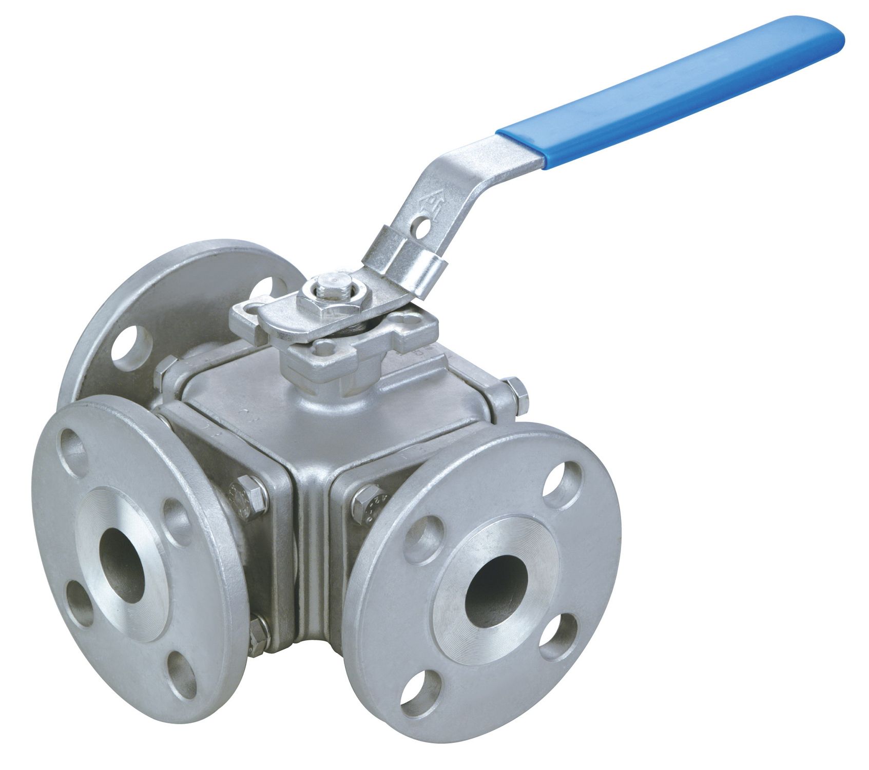 How does a 3-way ball valve work?