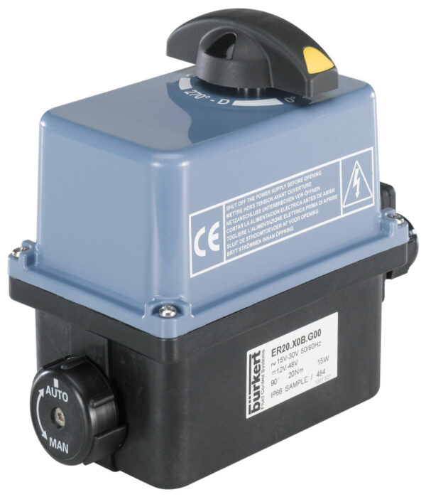 Burkert Type 3003 Motorized Electric Rotary Actuator