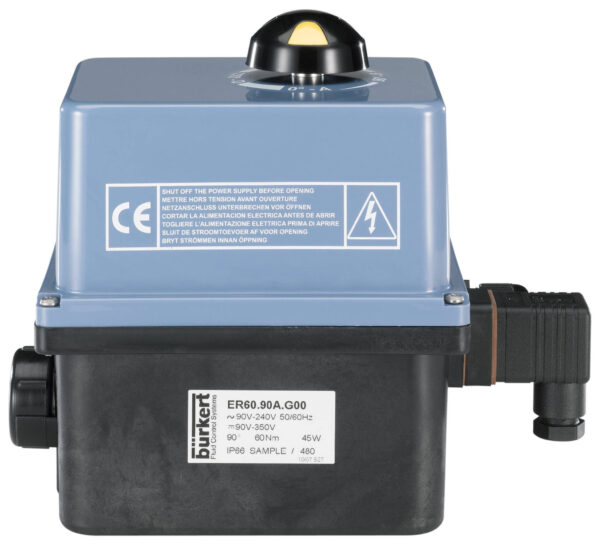 Burkert Type 3003 Motorized Electric Rotary Actuator