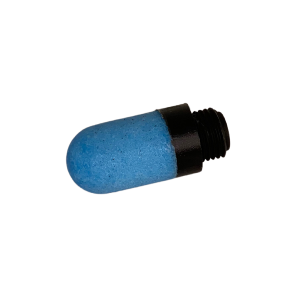 Blue Vyon Plastic Silencer. BSPP Male