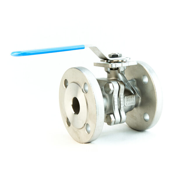 Burkert Type 2651 2Pce PN16 Flanged Ball Valve