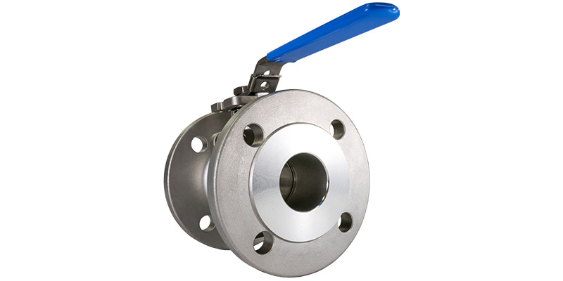 Different materials of a ball valve