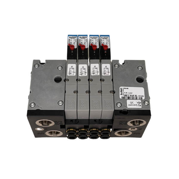 Burkert Type 8640 Exi Solenoid Valve Block