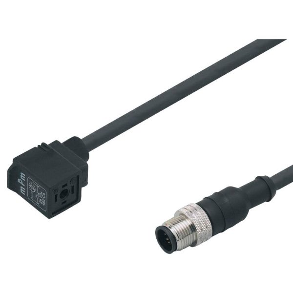 Jumper Cable, M12 90 Male To