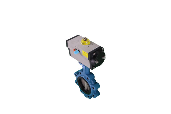 Pneumatically Actuated PN16 Lugged EPDM Butterfly Valve