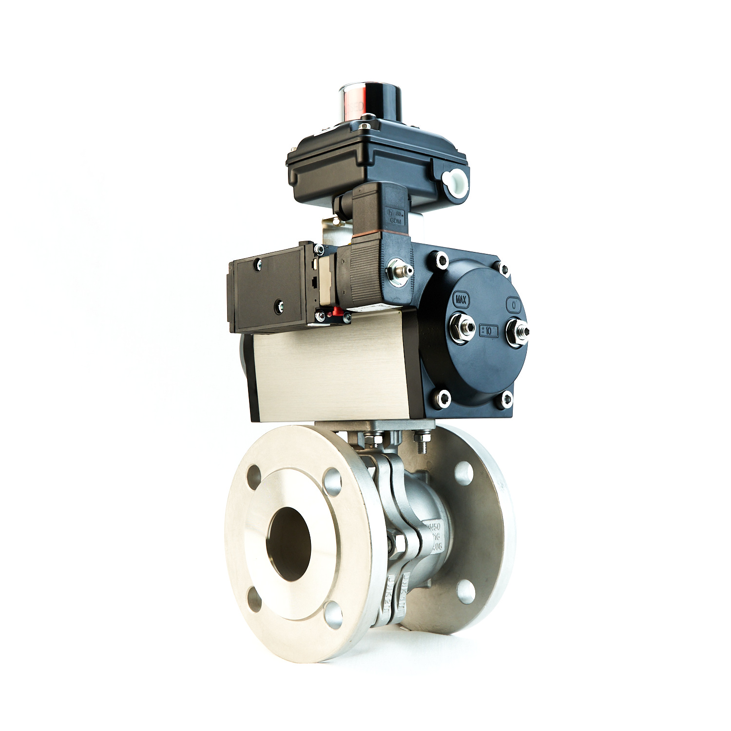 What does a valve actuator do?