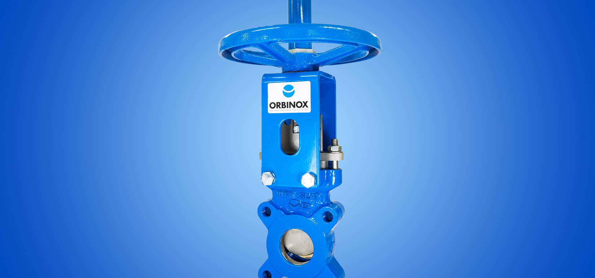 Where are knife gate valves used?