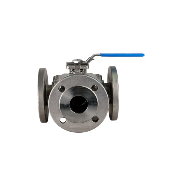 Flanged 3 Way Ball Valves
