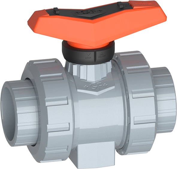 Metric Ball Valve Sockets GF Type 546 Pro ABS EPDM