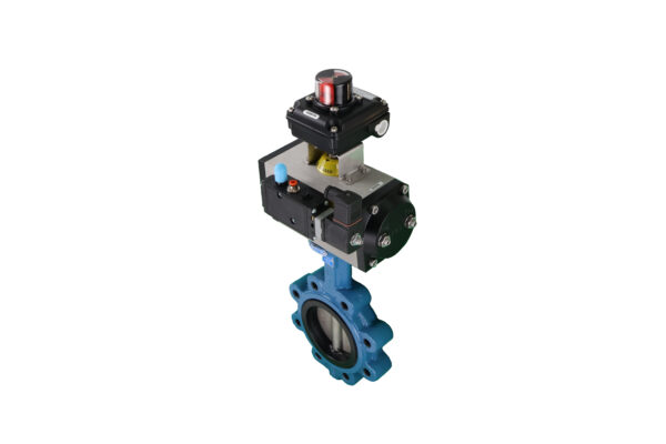 Pneumatically Actuated PN16 Lugged EPDM Butterfly Valve