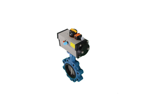 Pneumatically Actuated PN16 Lugged EPDM Butterfly Valve