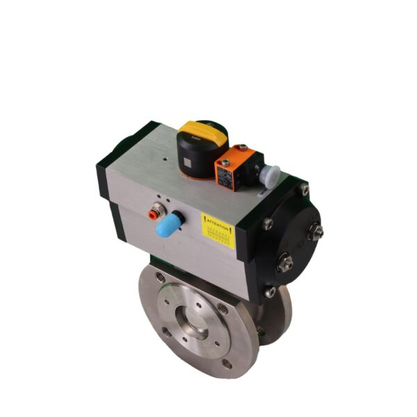 Pneumatically Actuated PN16 Wafer Ball Valve