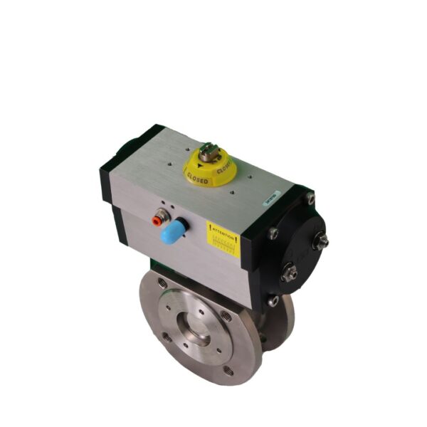 Pneumatically Actuated PN16 Wafer Ball Valve
