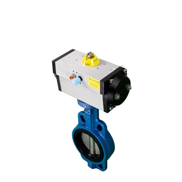 Pneumatic Actuated EPDM Wafer Butterfly Valve