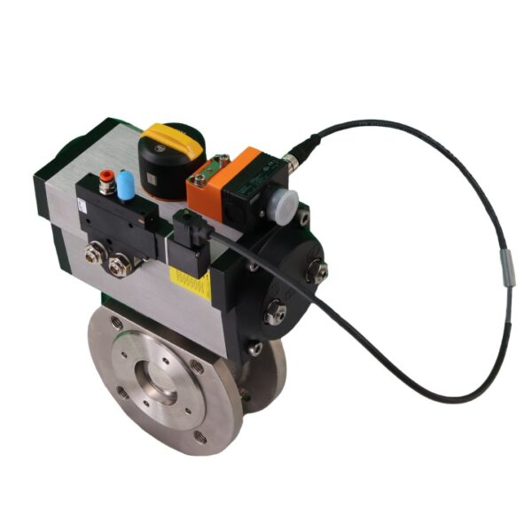 Pneumatically Actuated PN16 Wafer Ball Valve