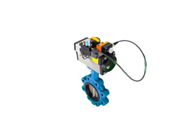 Pneumatically Actuated PN16 Lugged EPDM Butterfly Valve