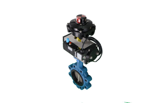 Pneumatically Actuated PN16 Lugged EPDM Butterfly Valve