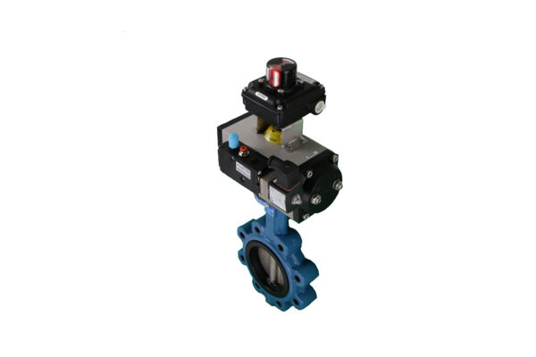 Pneumatically Actuated PN16 Lugged EPDM Butterfly Valve