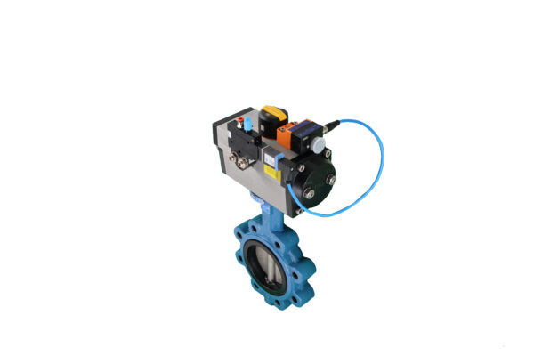 Pneumatically Actuated PN16 Lugged EPDM Butterfly Valve