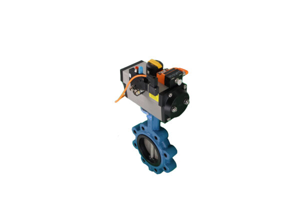 Pneumatically Actuated PN16 Lugged EPDM Butterfly Valve