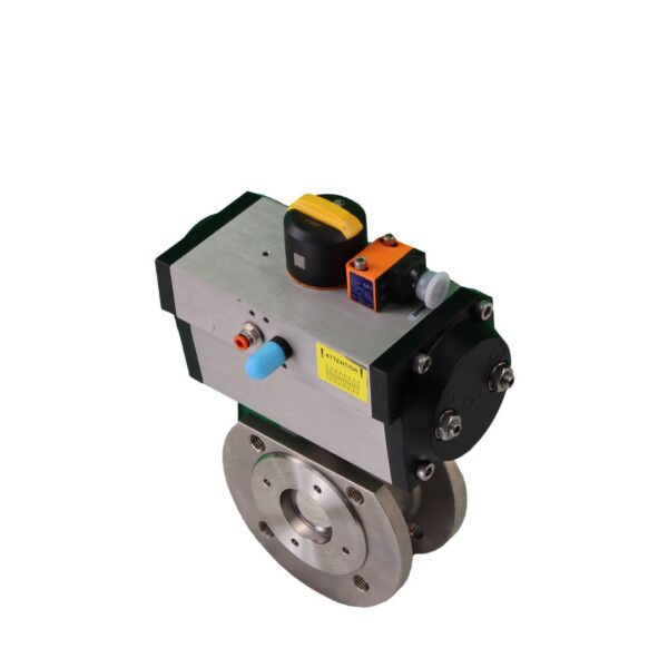 Pneumatically Actuated PN16 Wafer Ball Valve