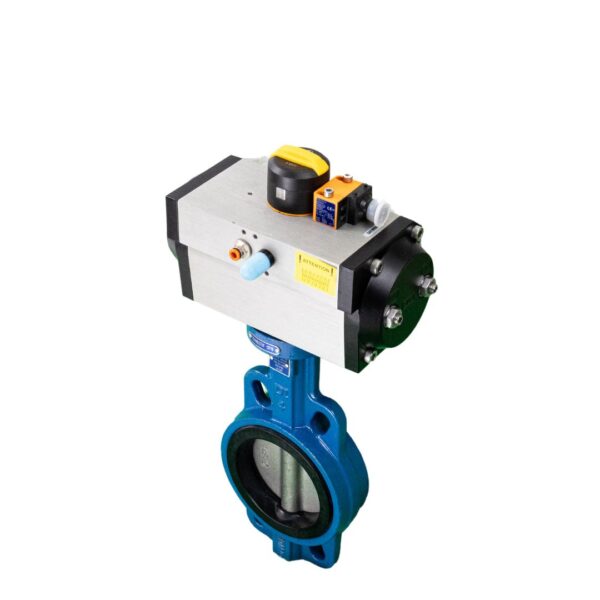 Pneumatic Actuated EPDM Wafer Butterfly Valve