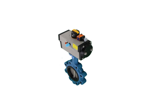 Pneumatically Actuated PN16 Lugged EPDM Butterfly Valve