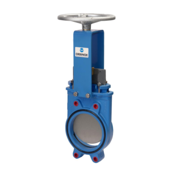 Orbinox EB Ductile Iron Nitrile Handwheel With Knob