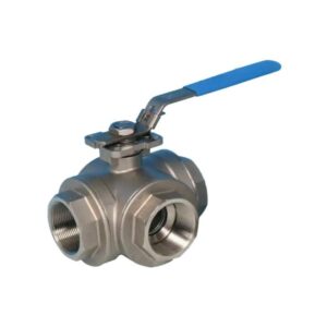 Screwed 3 Way Ball Valves